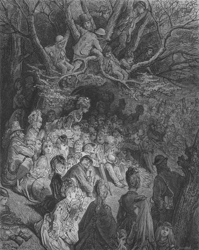 Parterre En Paradijs door Gustave after Dore